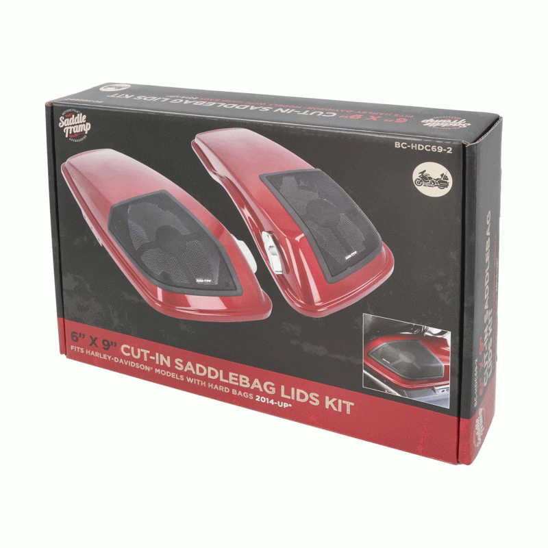 Metra BC-HDC69-2 Harley Davidson Cut-In Saddlebag Lids 2014-2023