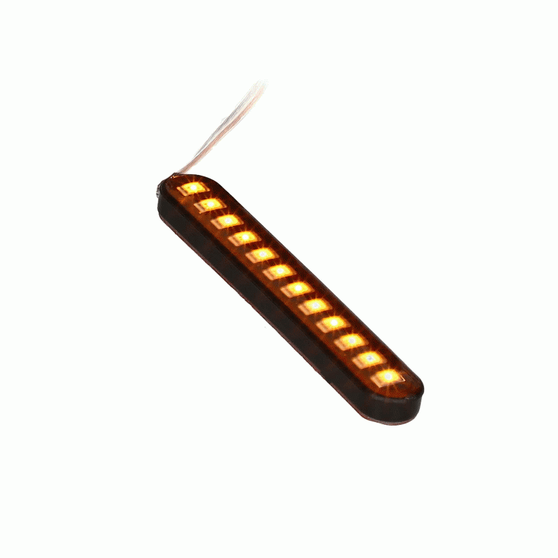 Metra BC-STS3 Amber Sequential Turn Signal - 3 Inch, 12 LED, Set of 2