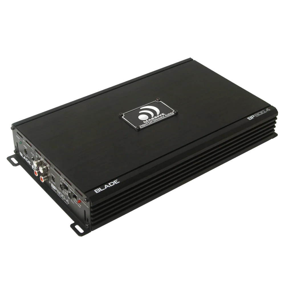 MASSIVE AUDIO BPX800.4 V2 – 60 Watts RMS x 4 @ 4 Ohm 4 Channel Amplifier