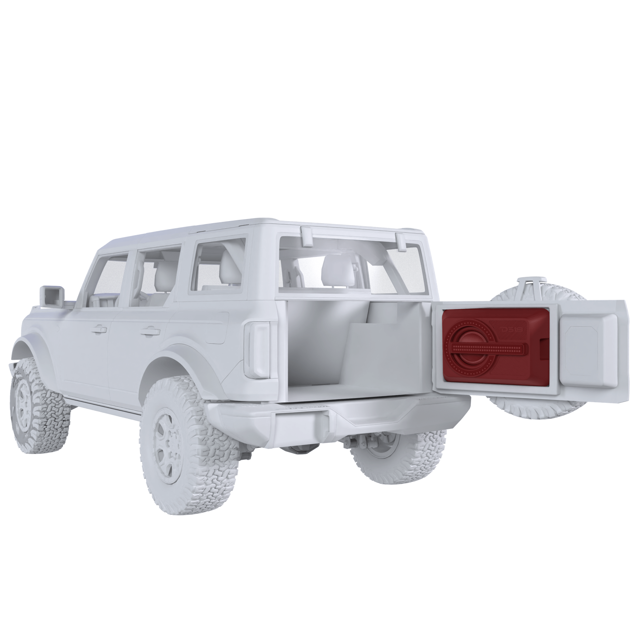Bronco 6th Gen Tailgate Enclosure RGB LED Lights, 12
