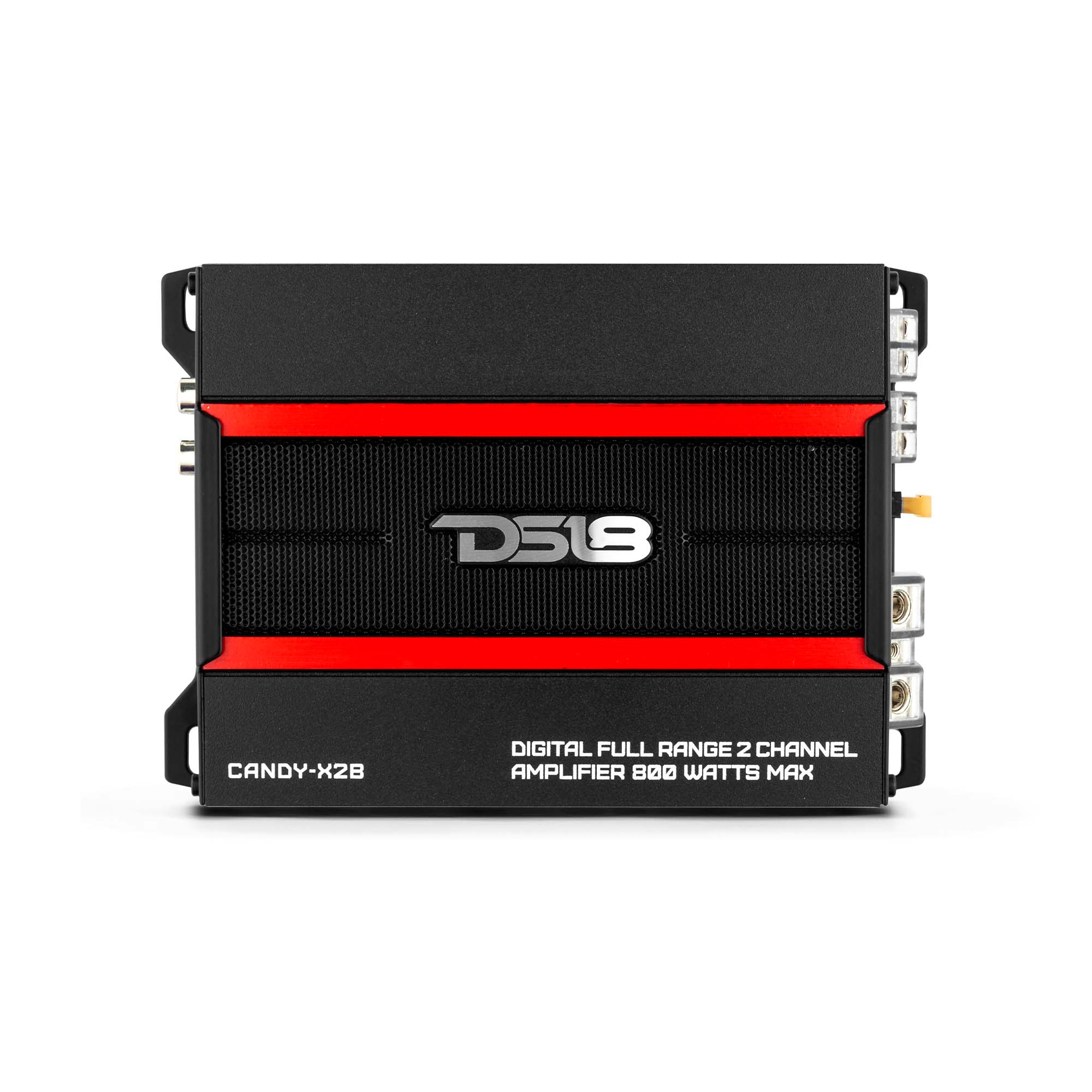 DS18 Golf Cart Package - 2 x 6.5” Marine Speakers +1 x 2 Ch Amp +1 x AMPKIT8 +1 x ENSBTRC-SQ, BLACK or WHITE.