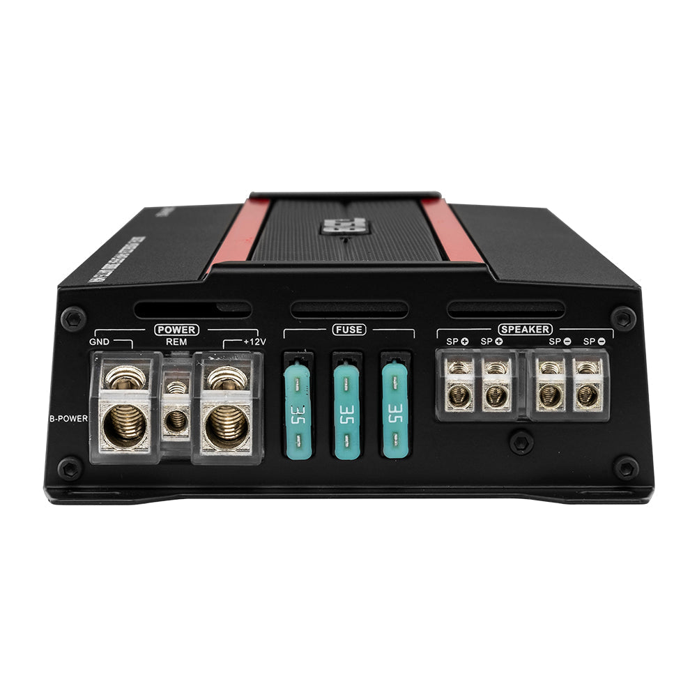 DS18 CANDY-XXL1B Compact Class D 1-Channel Monoblock Car Amplifier 3000 Watts 1-Ohm