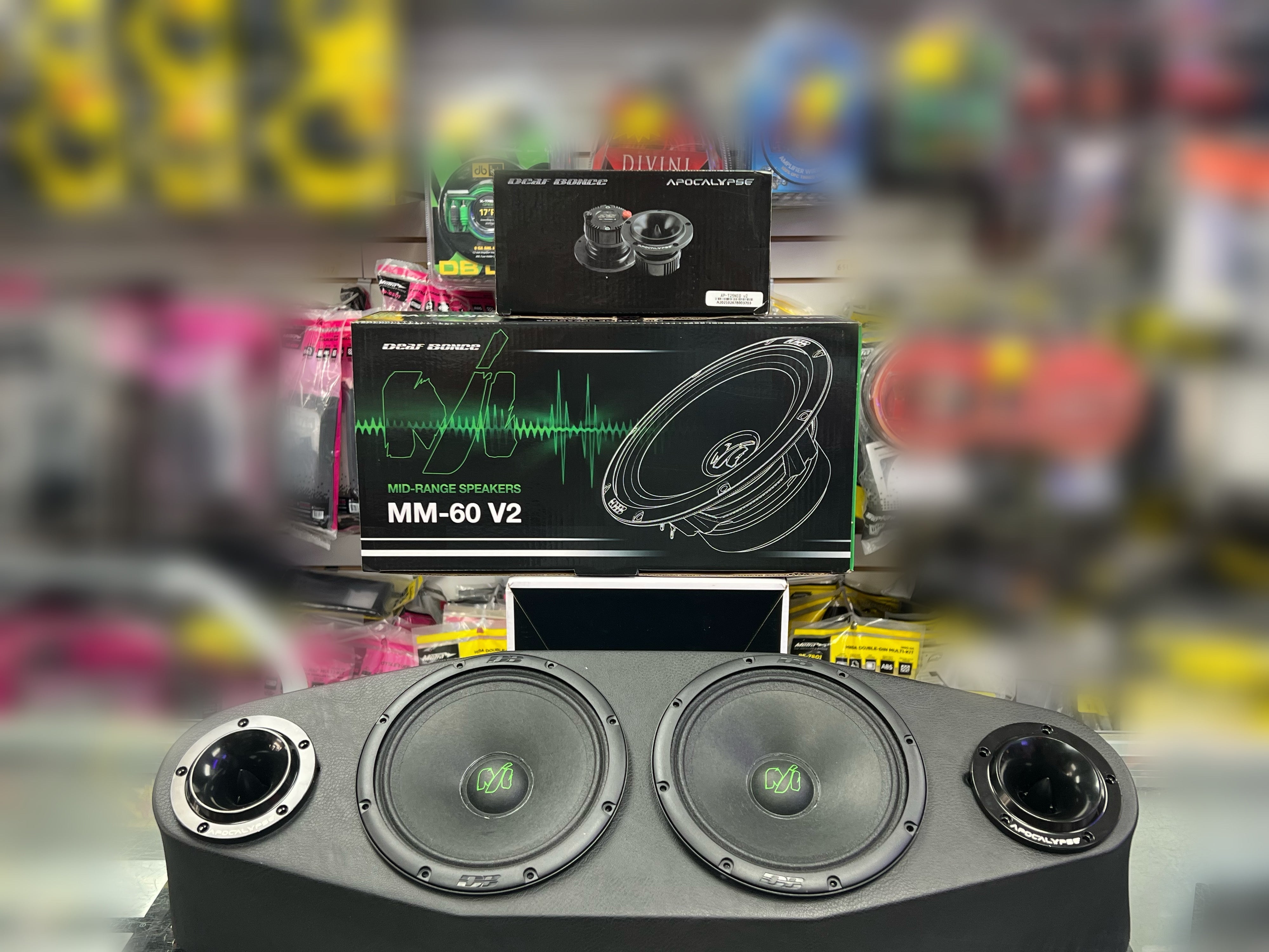 Universal Truck / Car Ford, Chevy, Ram, GMC Loud Sound Pro-Audio Speaker 2 - 6.5
