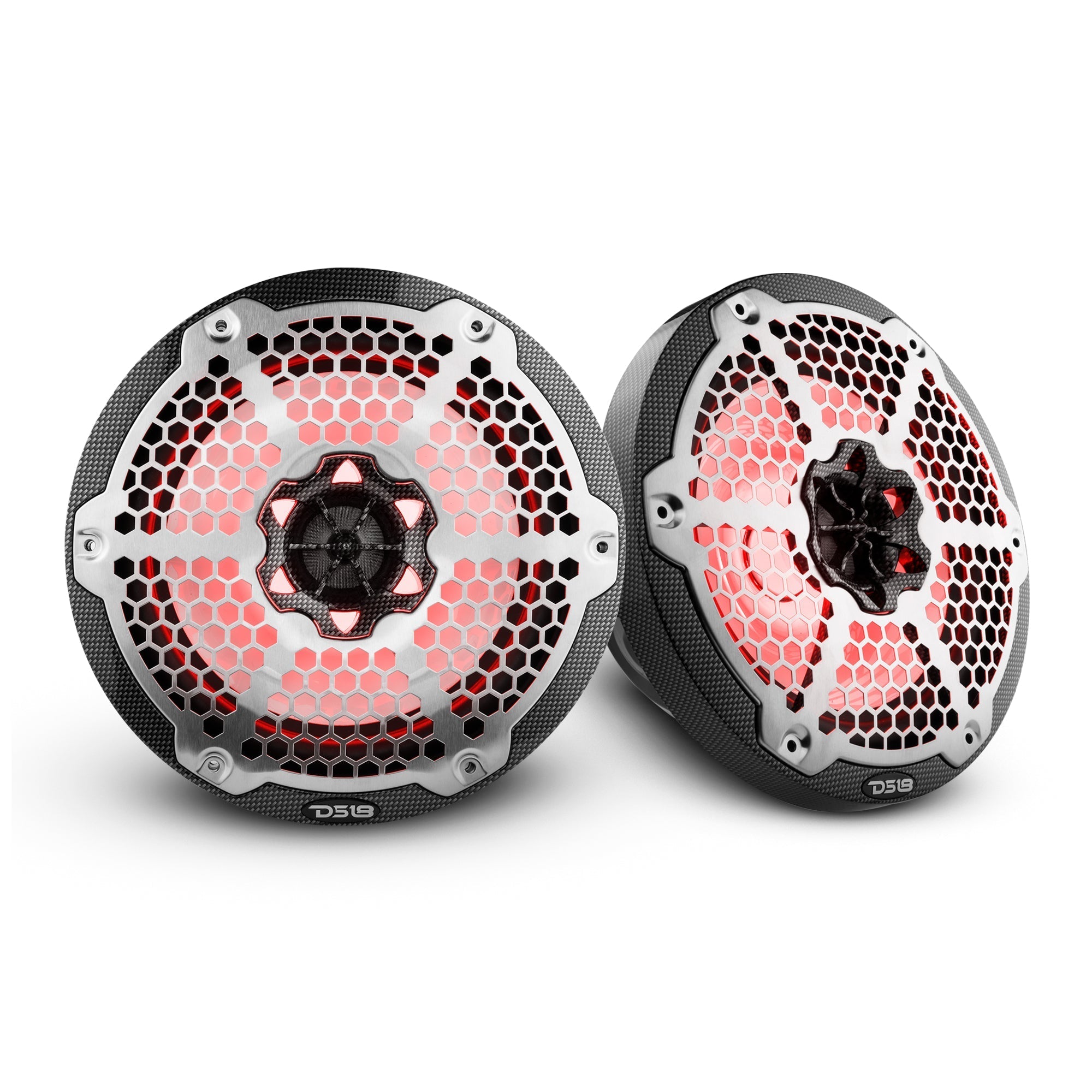 DS18 J-LOUD Jeep Wrangler JK/JKU/JL Loaded Sound Bar System, Black / White