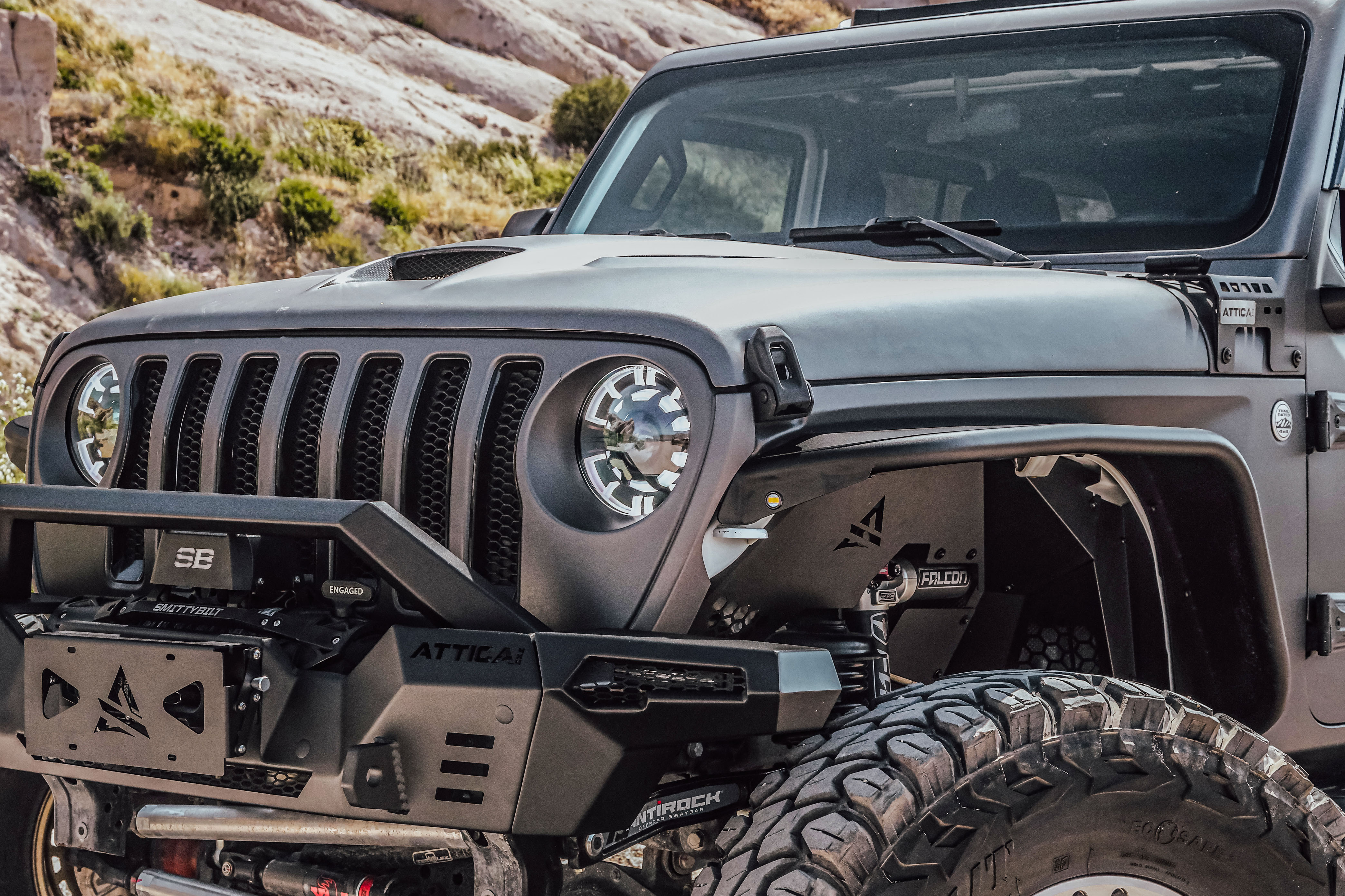 Attica 4x4 2018-2024 Jeep Wrangler JL Ark Series Headlights