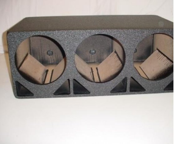 3x15'' Double Ported Pro Poly Sub Box