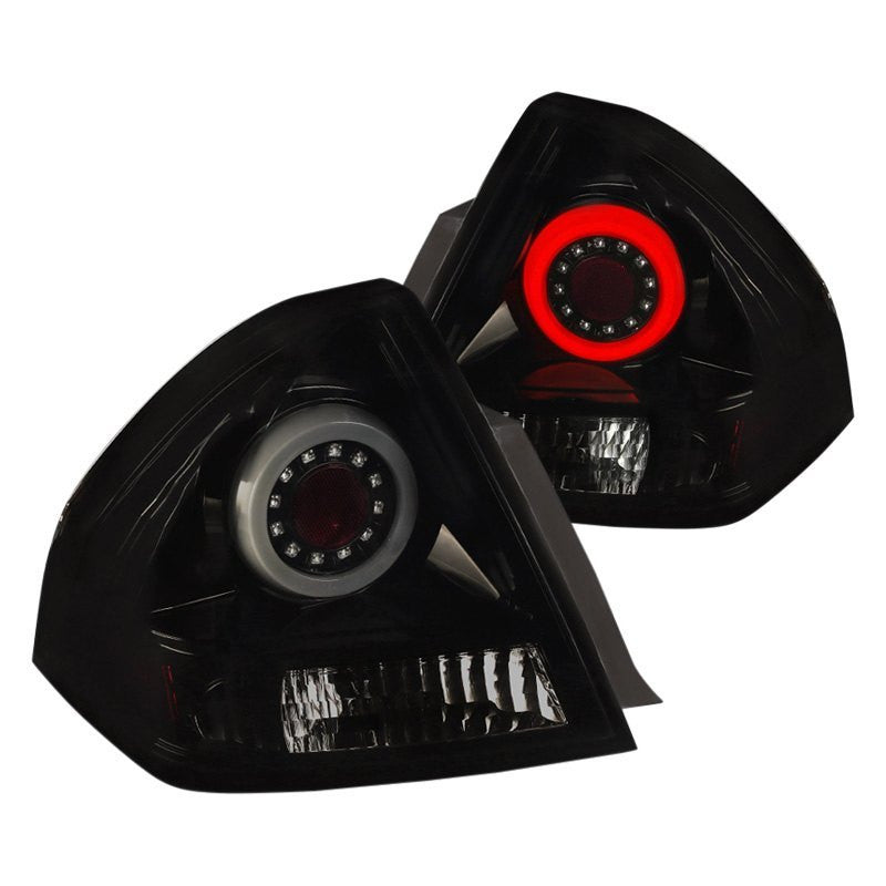 Spec-D 06-16 Chevy Impala LED Tail Lights Glossy Black/Smoked