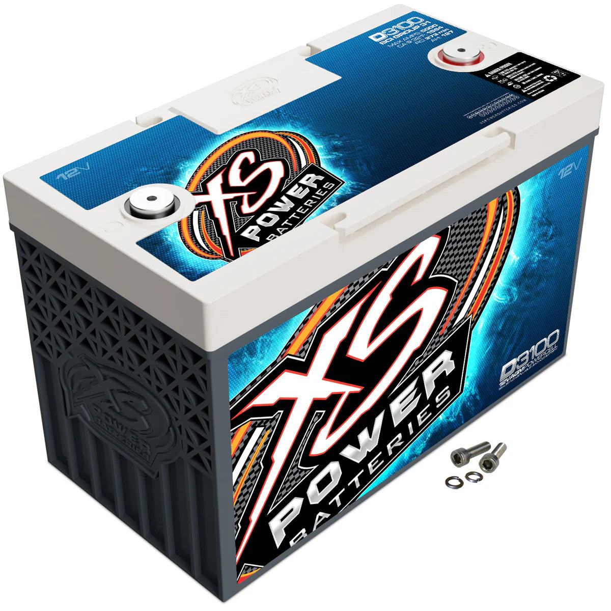 XS Power D1400 14V 2000 Amp AGM 2000 Amp Battery