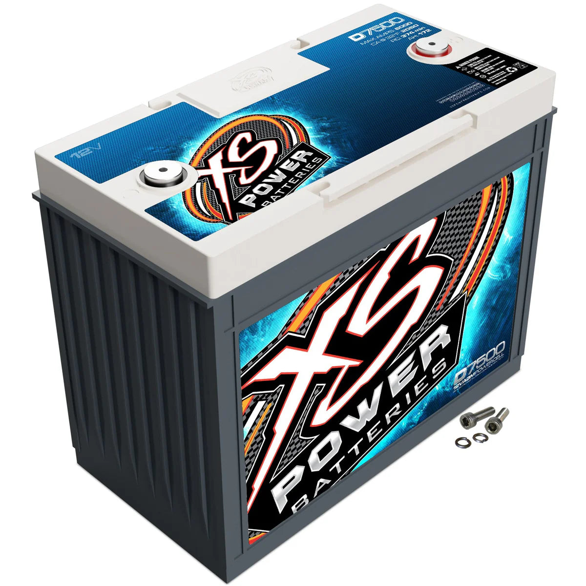 XS Power D7500 12V 6500 Amp AGM 6500 Amp Battery