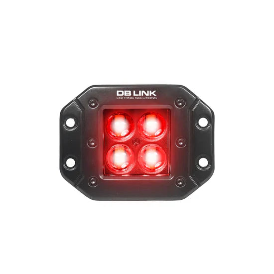 db drive DBFM4K-BL : 4/5 Watt Led Flush Mount Reverse Lights With Brake Light Function
