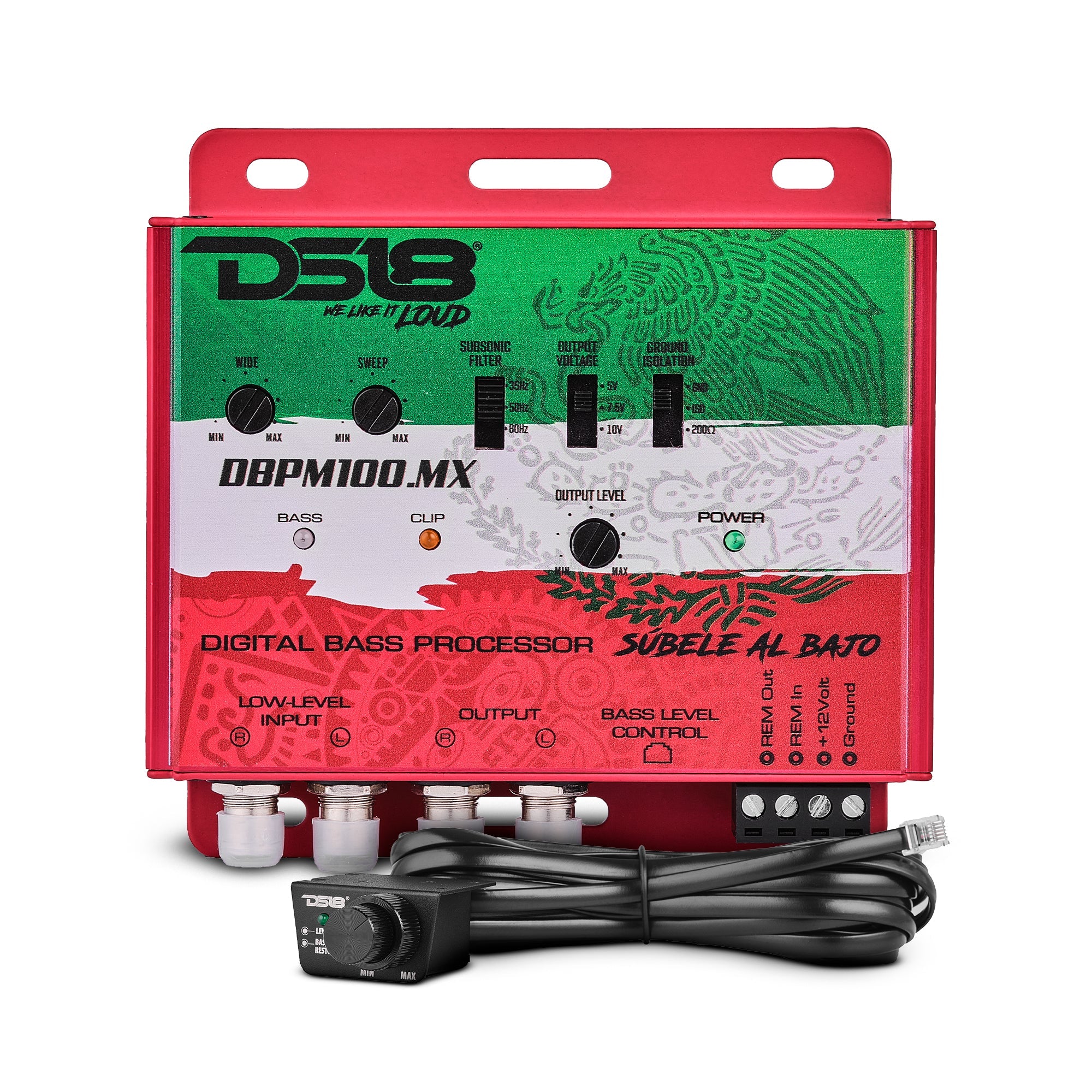 Digital Bass Processor 2-Channel Pre-Amp Input / Output - Mexico Design