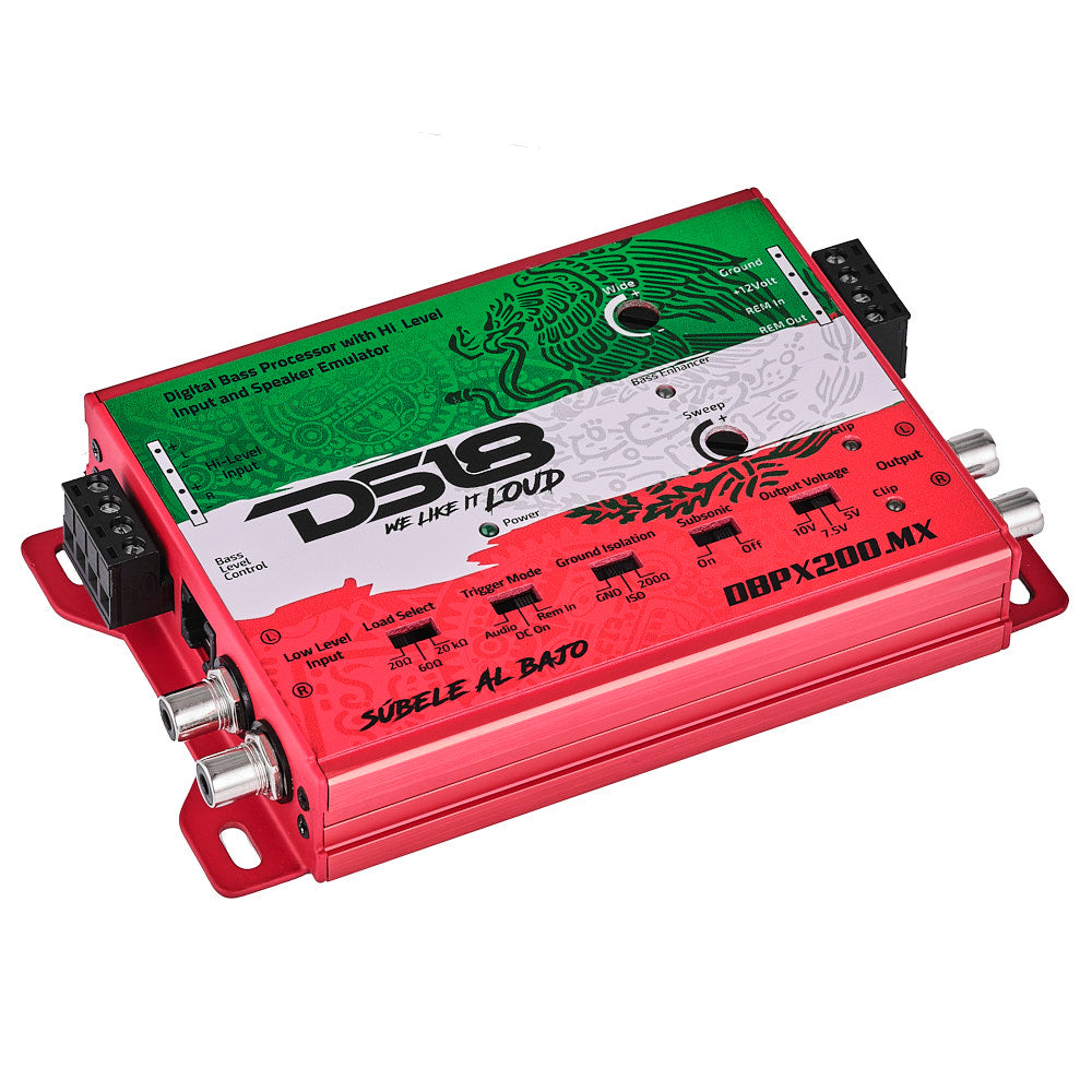 Digital Bass Processor with Hi to Low Signal Converter & Speaker Emulator – Mexico Design