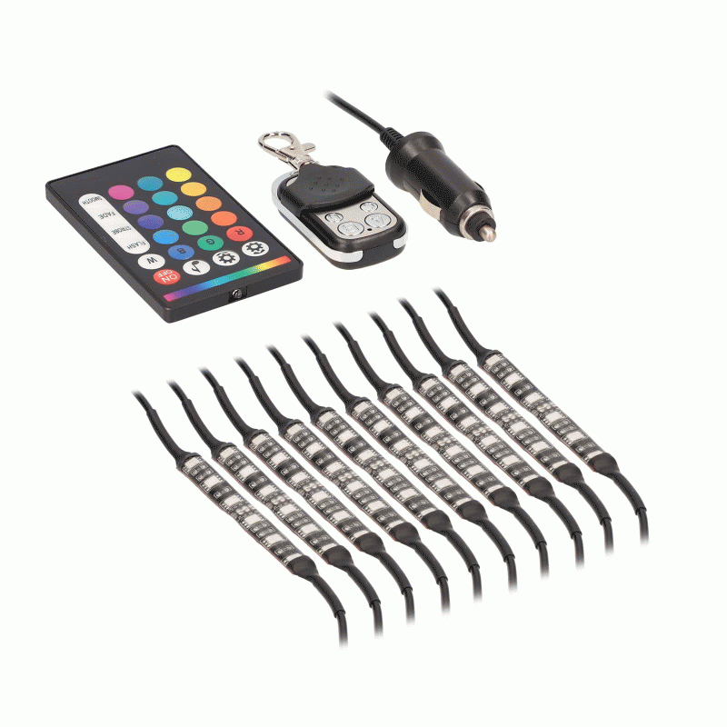 Daytona Lights RGB LED 10 Strip Accent Light Kit - DL-RGBK2