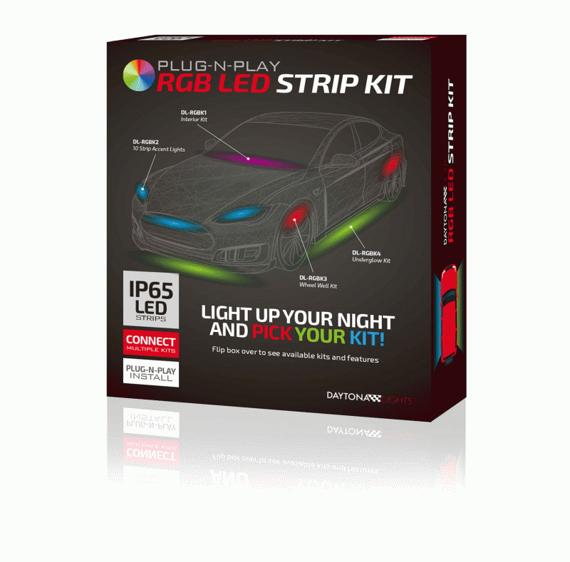 Daytona Lights RGB LED Wheel Well Kit
