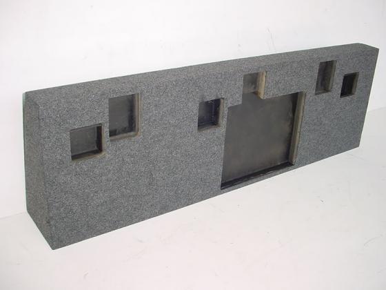 2006-2008 Dodge Mega Cab Behind The Rear Seat Sub Box Carpeted 2 x 12