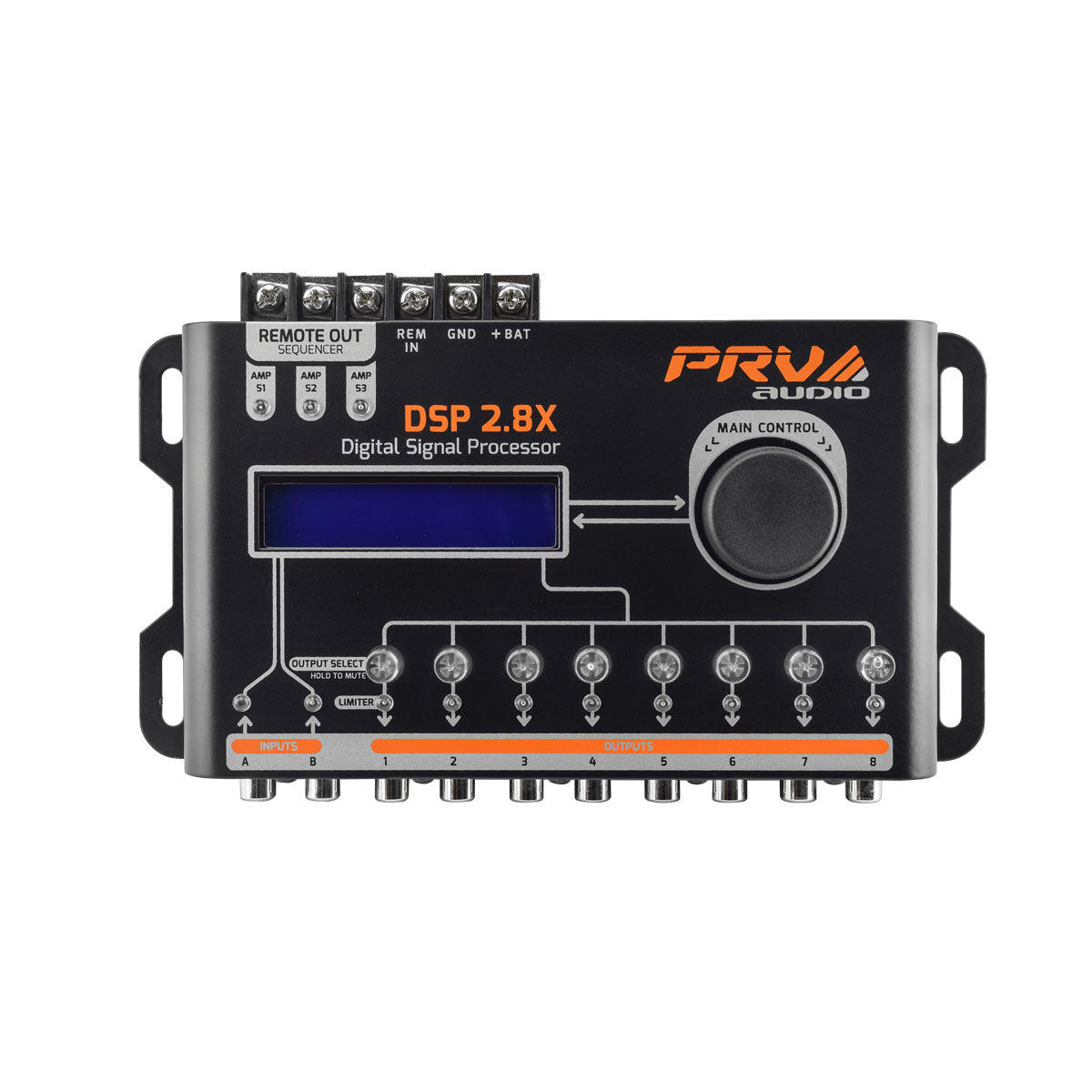PRV DSP2.8X 8 CHANNEL DIGITAL SIGNAL PROCESSOR