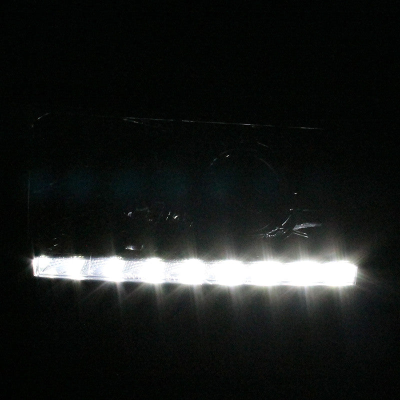 Spec-D 94-01 Dodge Ram Projector Headlights Chrome Smoked