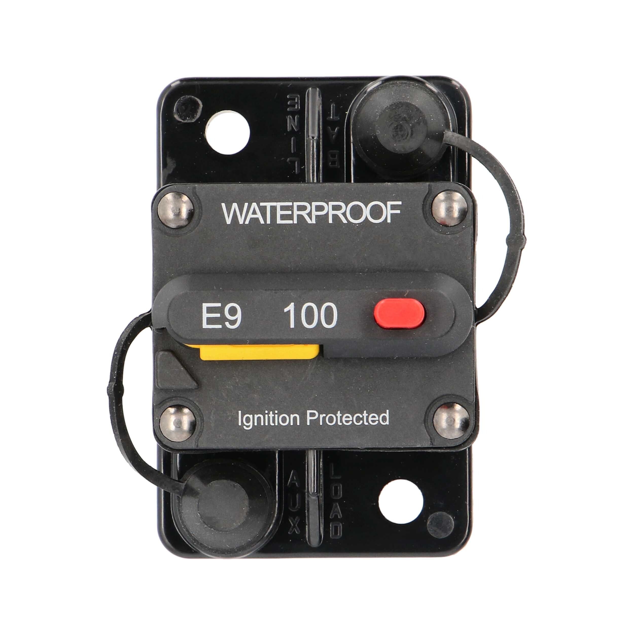 EL-CB100MR Circuit Breaker Manual Reset w/LED 100 AMP