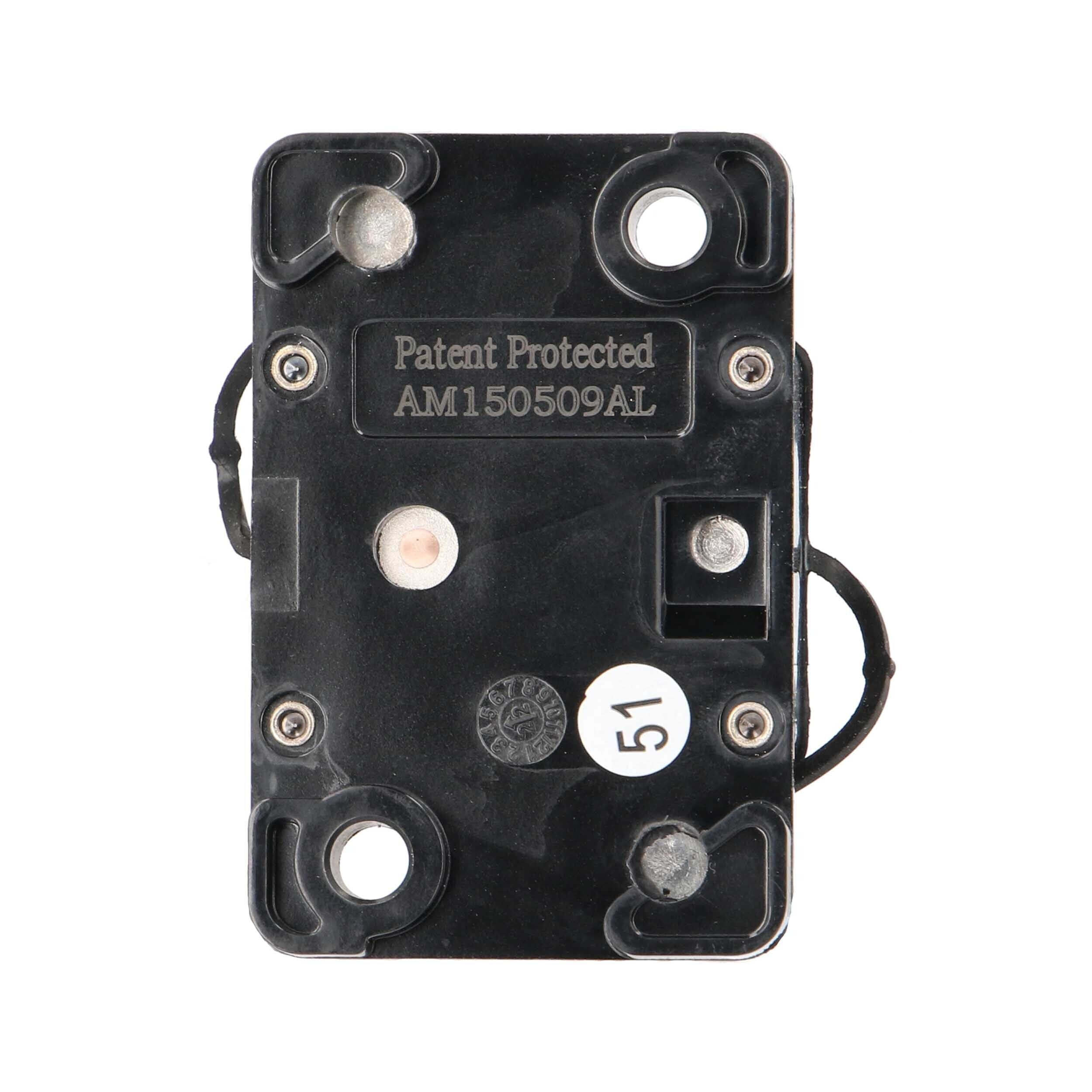EL-CB50MR Circuit Breaker Manual Reset w/LED 50 AMP