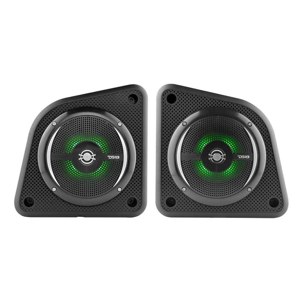 DS18 Slim Loaded Enclosure with NXL-6L/BK Included Black