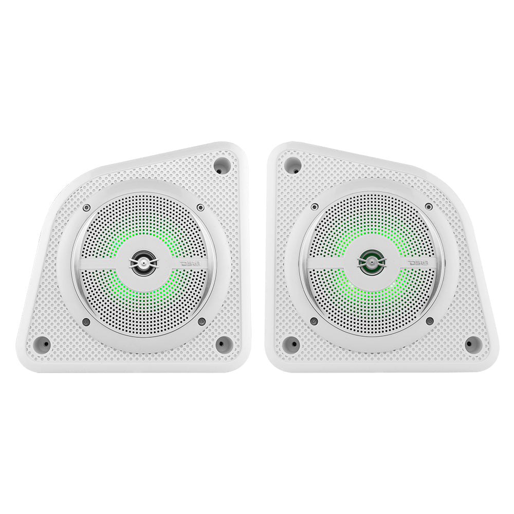 DS18 Slim Loaded Enclosure with NXL-6L/WH Included White