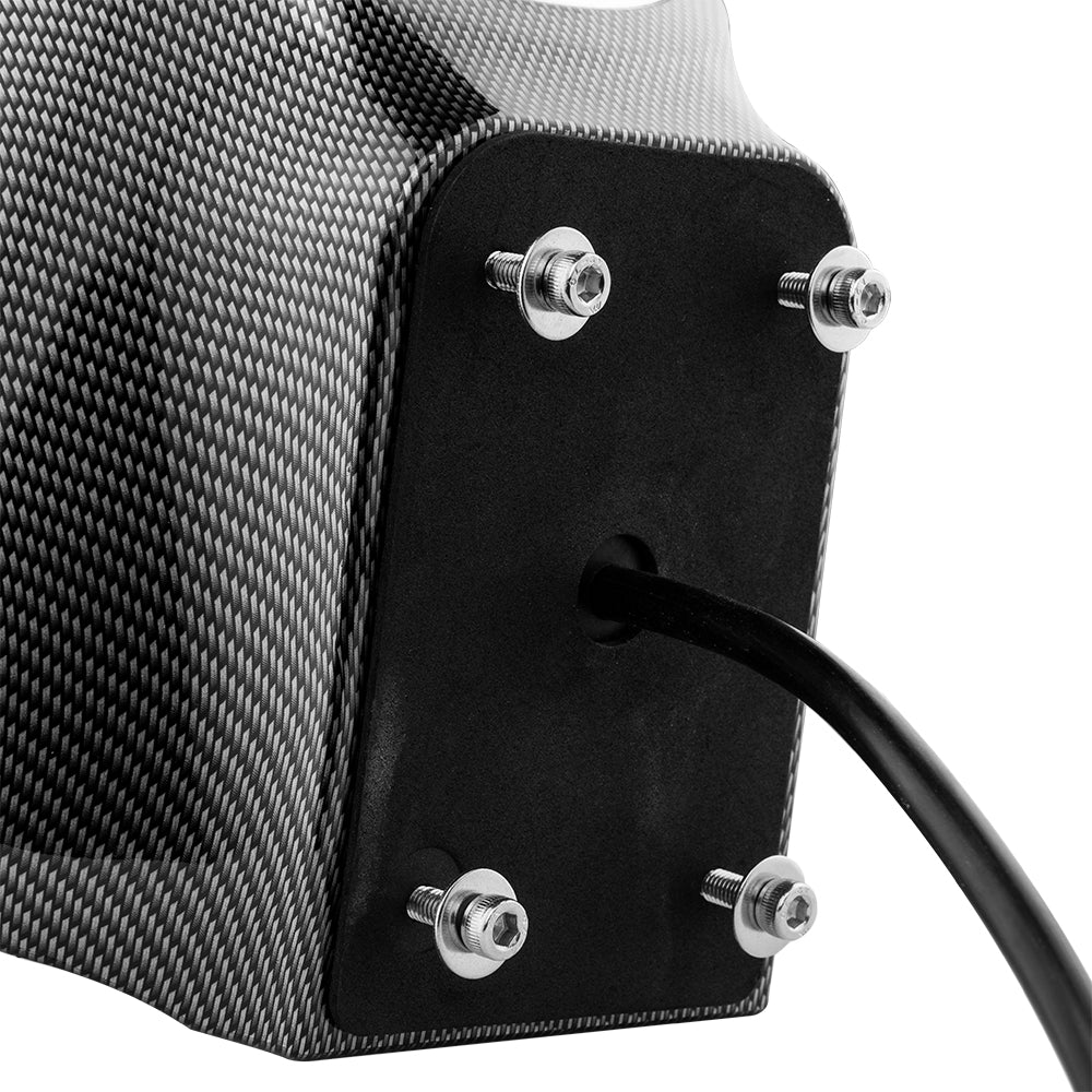 DS18 8” Universal Flat Mount Kick Panel Speaker Pod – Jet Skis, Jeeps, Motorcycles – RGB LED Lights