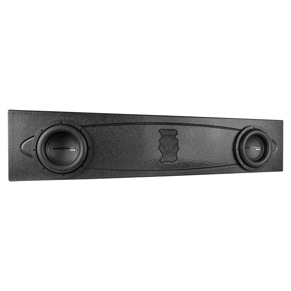 DS18 ENS-DODGE19-2X8 DODGE RAM 19-22 Ported Subwoofer Enclosure 2 X 8