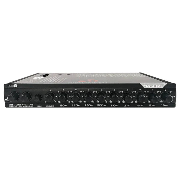 Massive audio EQ9 9 Band Car Audio Graphic Equalizer