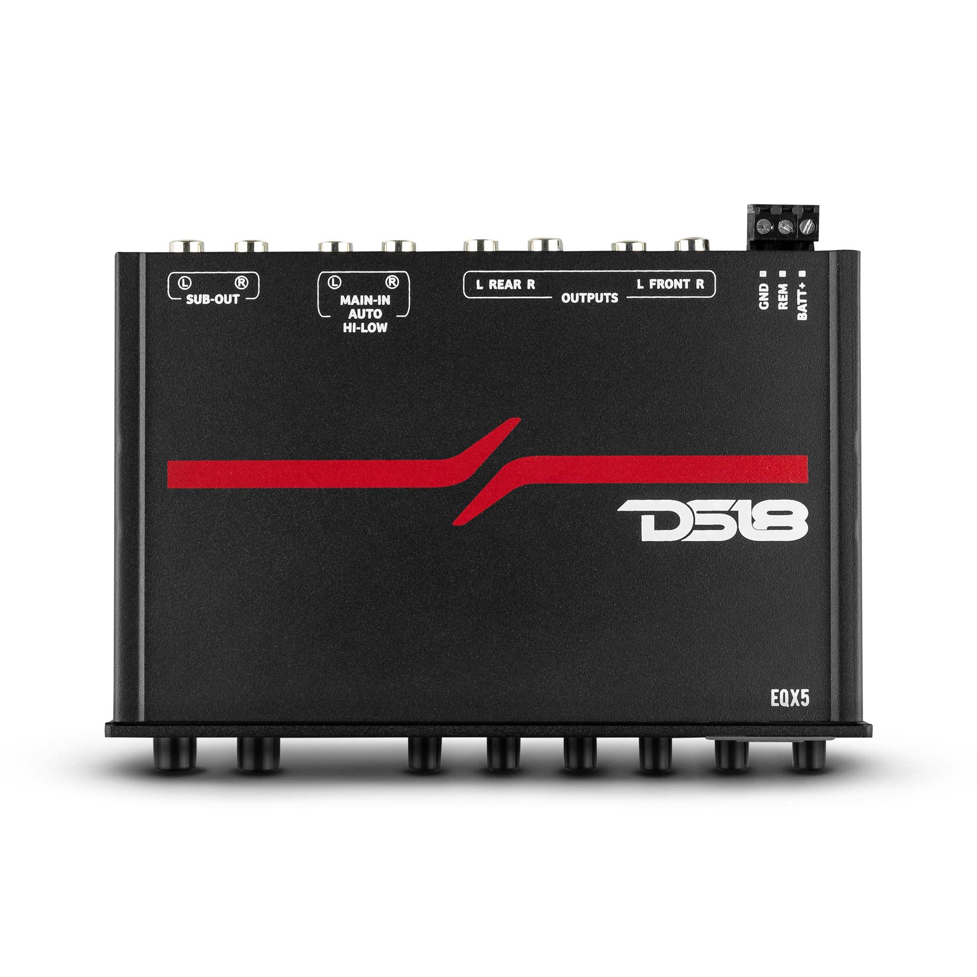 DS18 High Volt 5-Band Equalizer with High Level Input