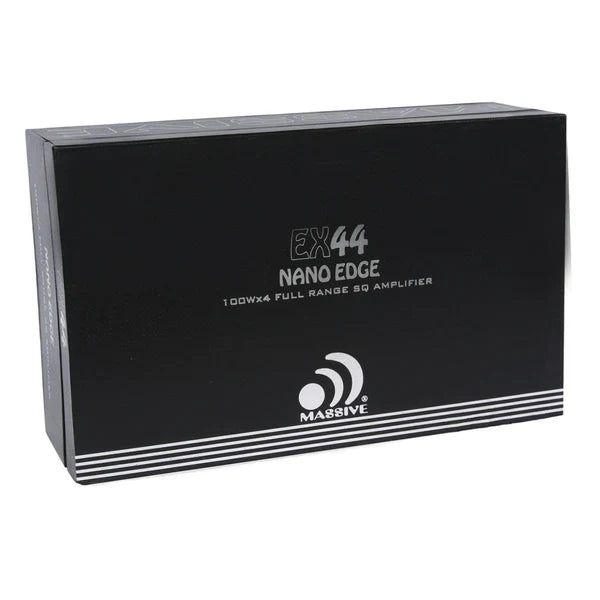 Massive audio EX44 - 100 Watts RMS x 4 @ 4 Ohm 4 Channel Amplifier
