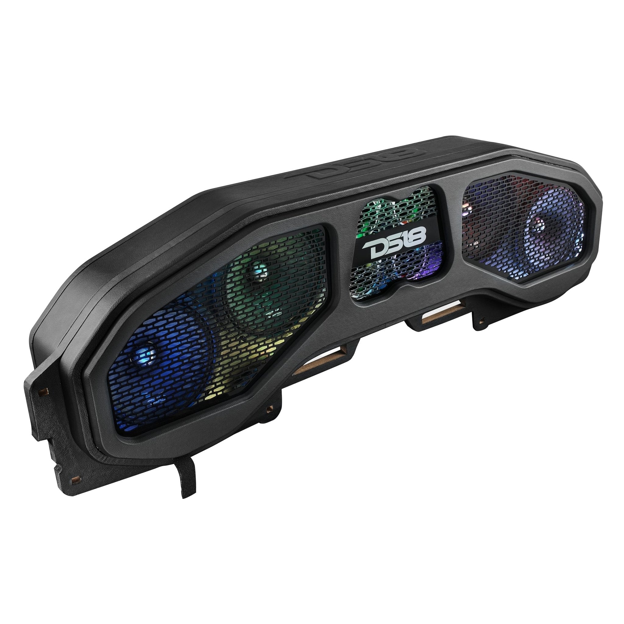 Jeep JL, JT Overhead Sound Bar Package With Vinyl Finish and Dream LED Lights 4 x 8