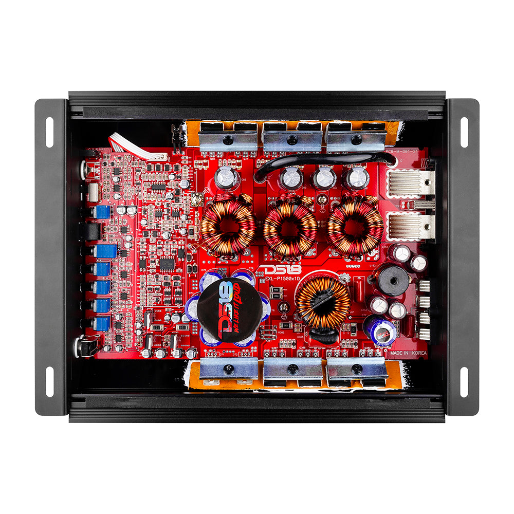 DS18 EXL 1-Channel Class D Amplifier 1500 Watts Rms @ 1-Ohm Made In Korea