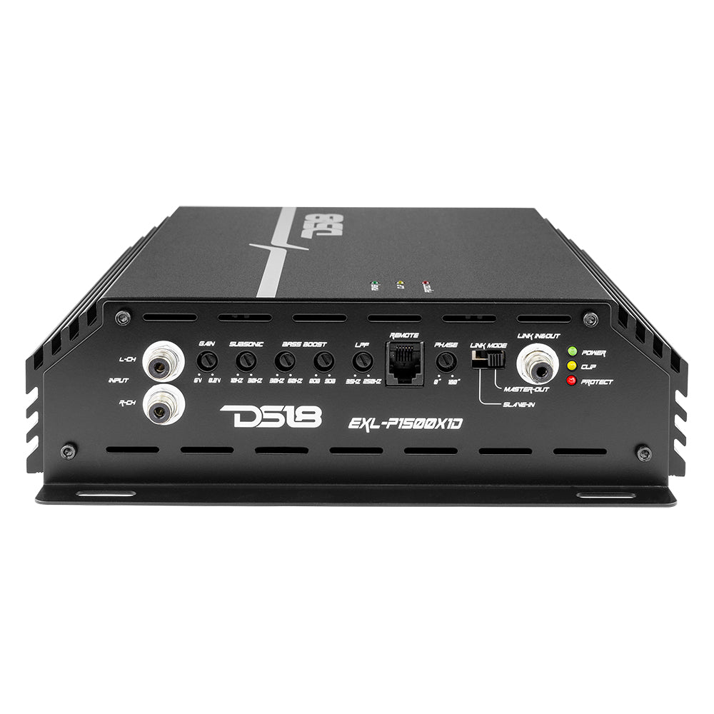 DS18 EXL 1-Channel Class D Amplifier 1500 Watts Rms @ 1-Ohm Made In Korea