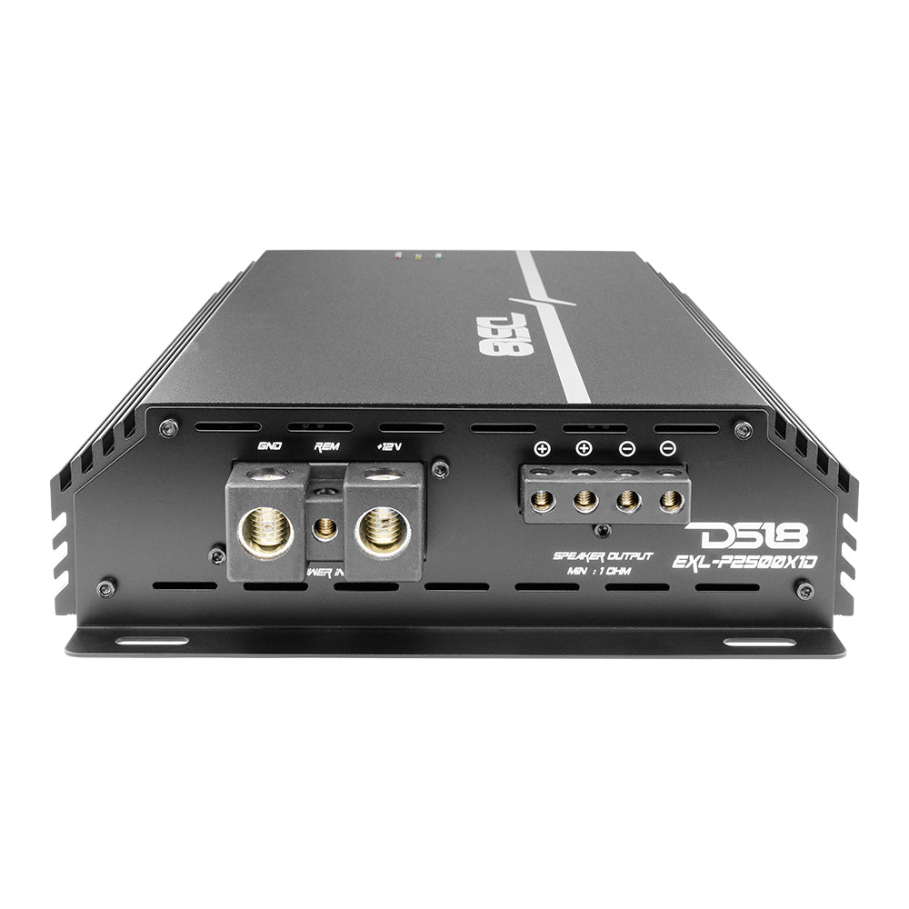 DS18 EXL 1-Channel Class D Amplifier 2500 Watts Rms @ 1-Ohm Made In Korea