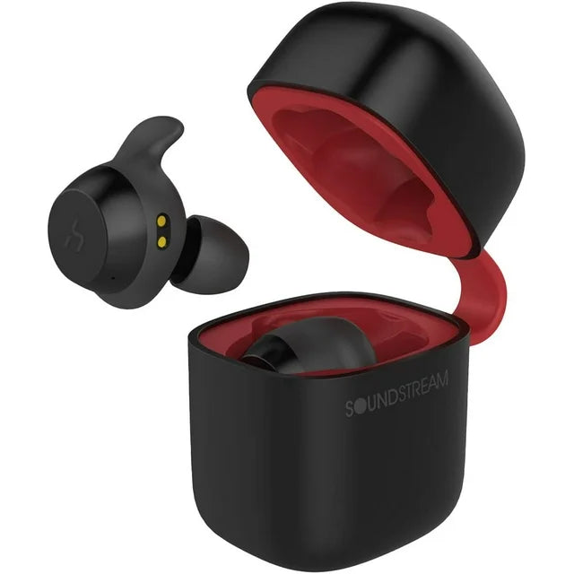 Soundstream H2E-BK H2GO Premium True Wireless Stereo Earbuds