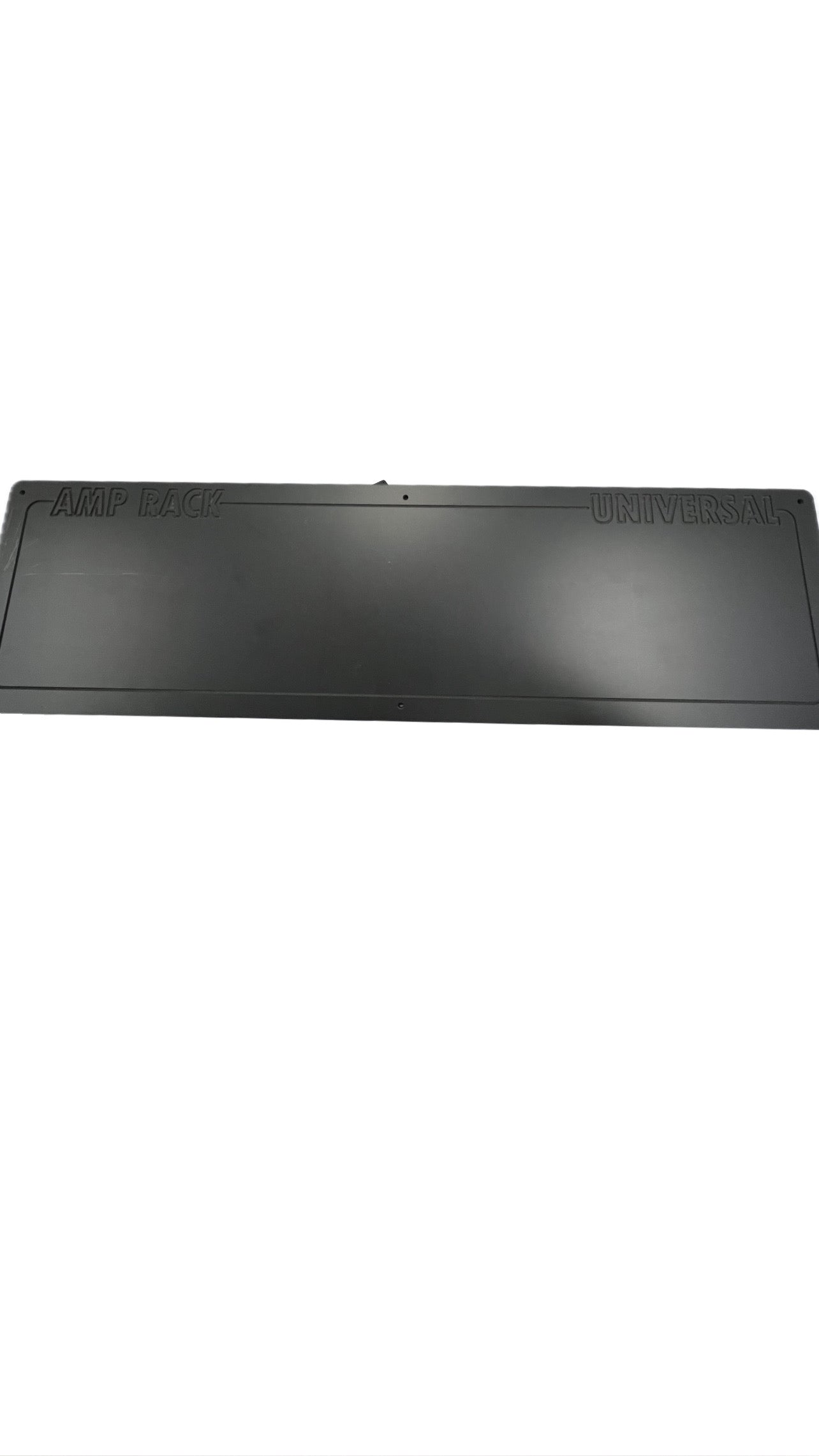 UNIVERSAL single amp AMP RACK for Nissan , Toyota and any truck that doesn't have space Custom Made Amplifier Rack with;1/2 Pvc Plastic