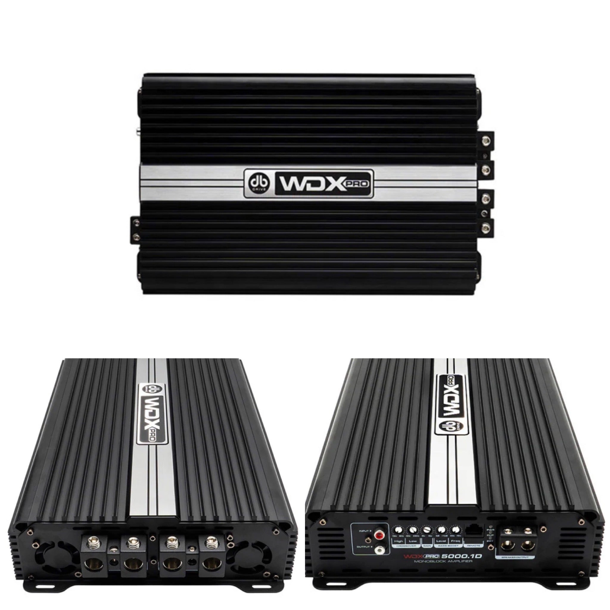 db drive WDX PRO5000.1D Amplifier. Mono Block Perfect for Custom Bass Consoles