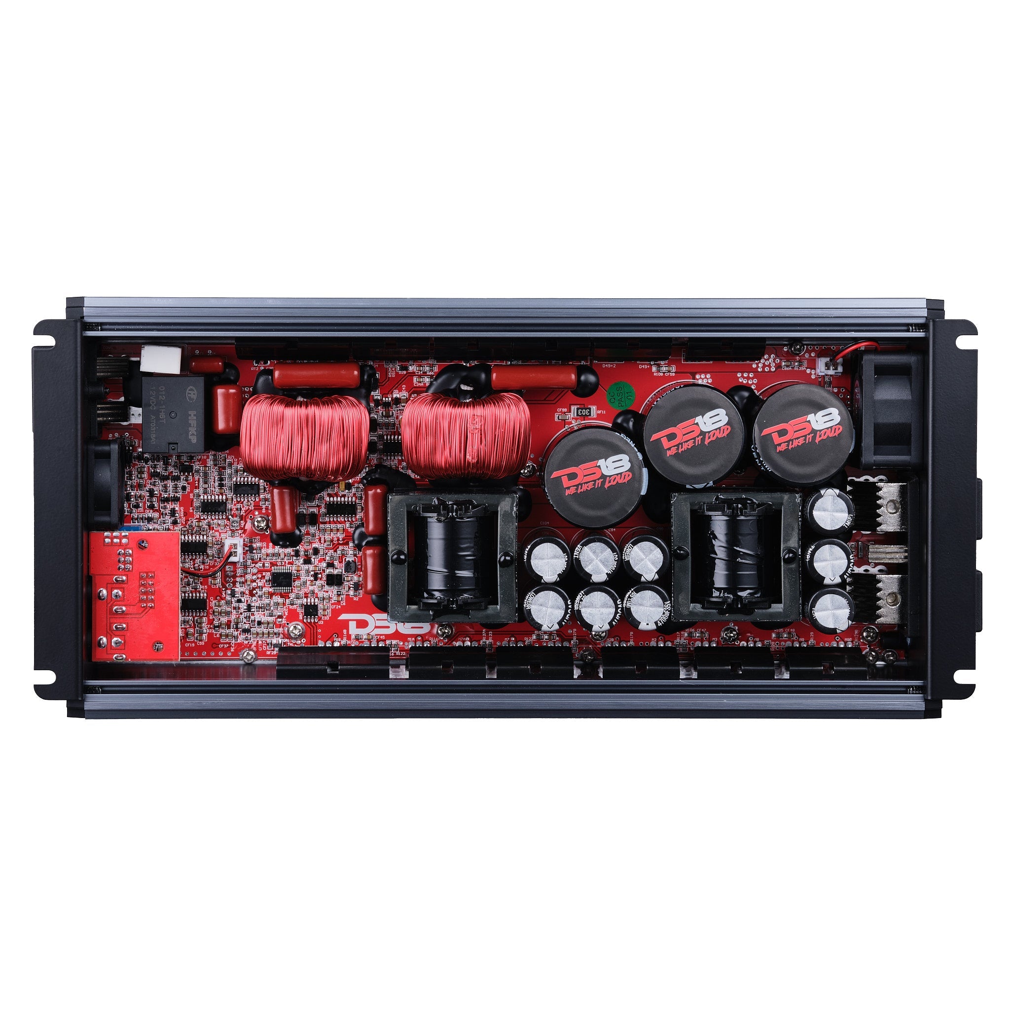 FRP Compact Full-Range Class D 1-Channel Amplifier 5,000 Watts Rms @ 1-Ohm