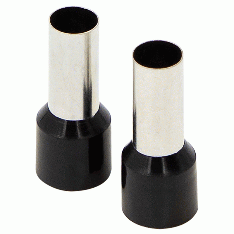 FRL4BK Ferrules - Black 4GA