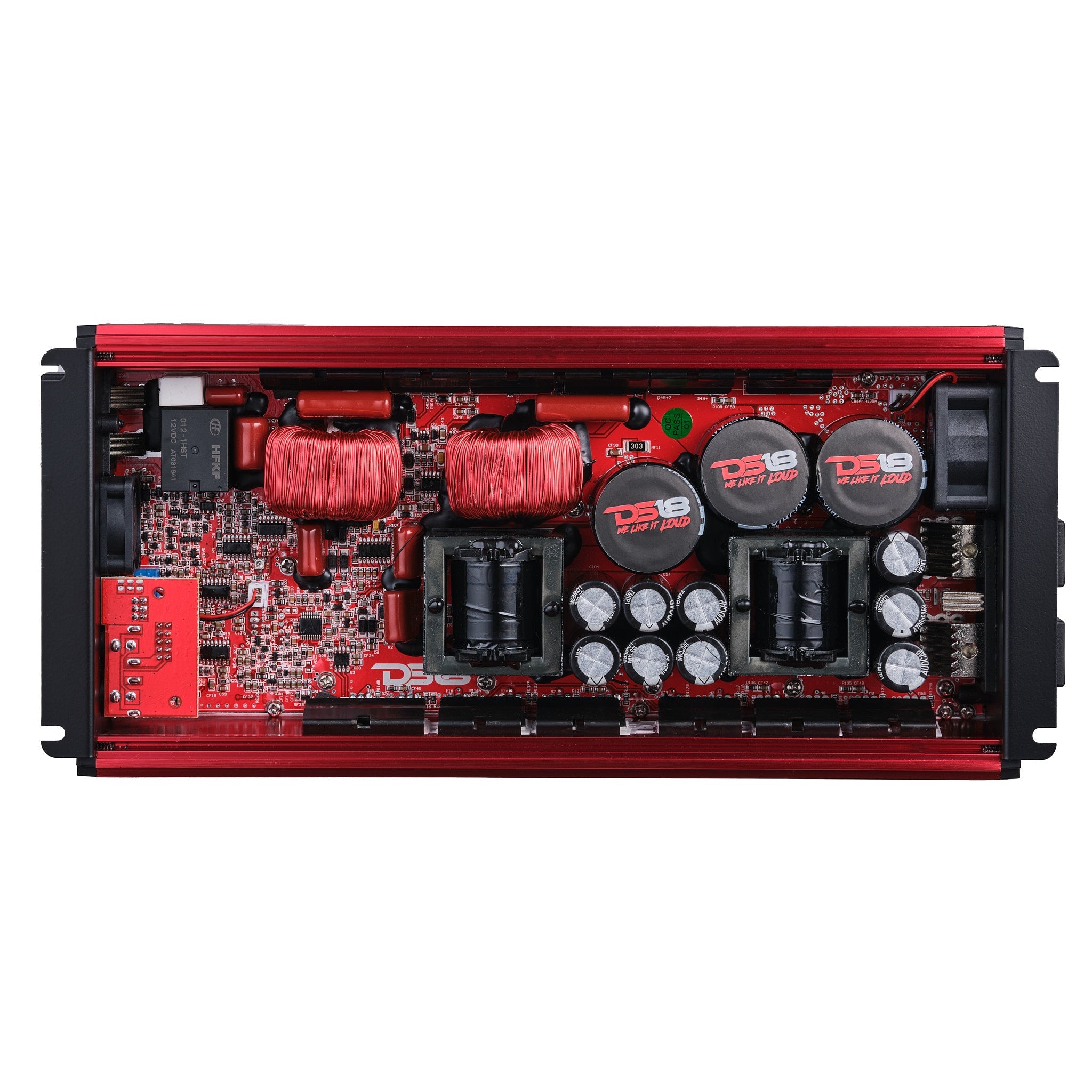 FRP Compact Full-Range Class D 1-Channel Amplifier 5,000 Watts Rms @ 1-Ohm