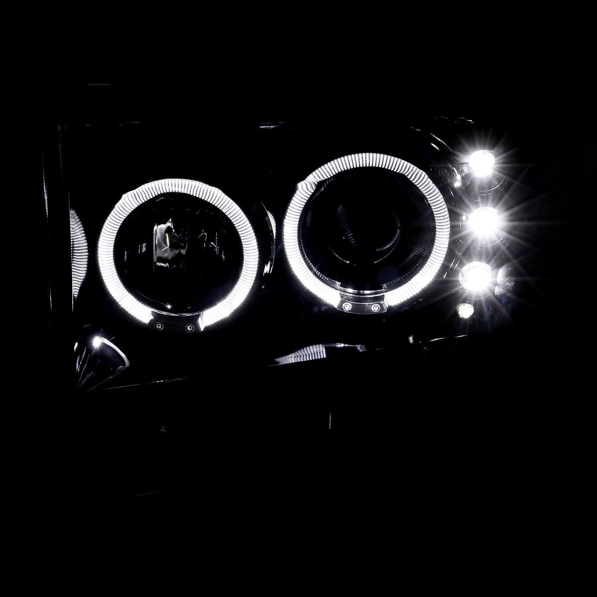 Spec-D 99-04 Ford F250 F350 F450 Excursion Headlights Smoked