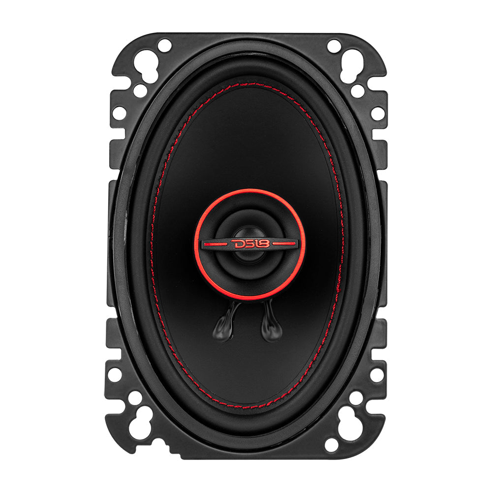DS18 GEN-X 4x6 2-Way Coaxial Speakers 45 Watts Rms 4-Ohm
