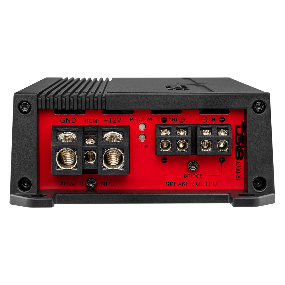 DS18 GEN-X Full-Range Class D 2-Channel Amplifier 700 Watts