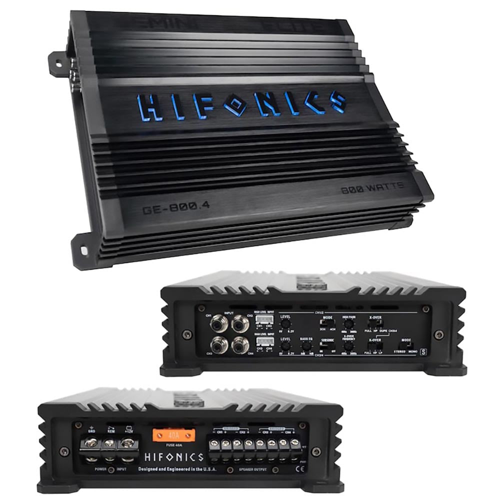 Hifonics GE-800.4 4-Channel Amplifier