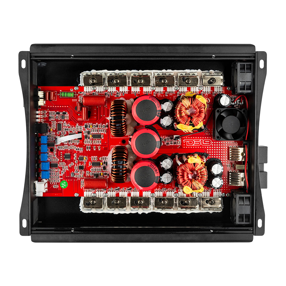 DS18 PRO 1-Channel Full-Range Class D Amplifier 5000 Watts Rms @ 1-Ohm