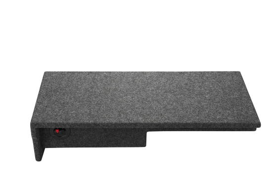 1/2 1999-06 Chevy Extended Cab 1-10'' DF Sub Box Carpeted