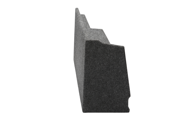 99-2006 Chevy Ext. Cab 1 x 12'' Down Fire Sub Box Carpeted