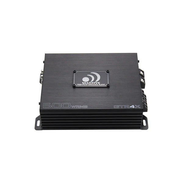 Massive audio GTR4X - 220 Watts RMS x 4 @ 2 Ohm 4 Channel Amplifier