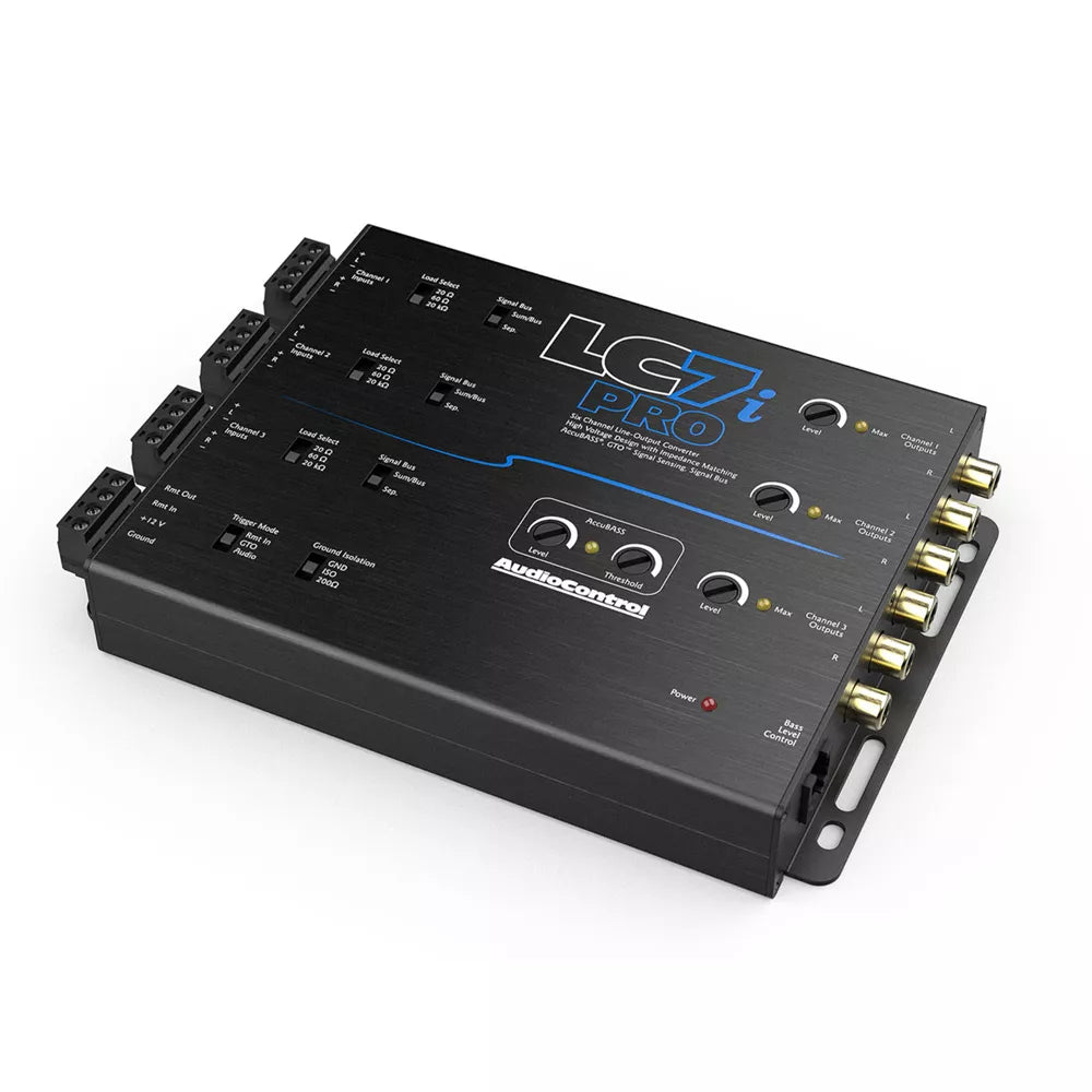 AudioControl LC7i PRO 6 Channel Line Out Converter With Accubass
