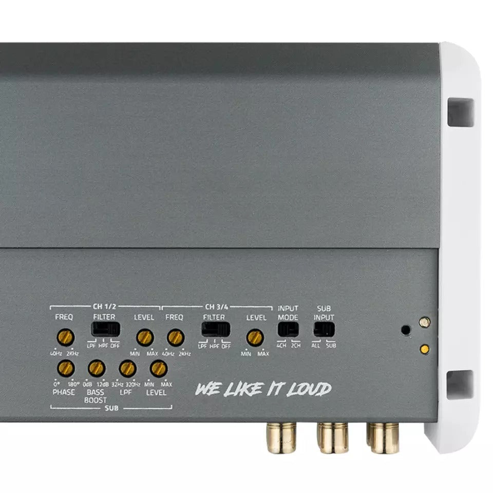 DS18 NXL-M6 2700W Max 6-Channel Full-Range Class-D Marine Powersports Amplifier